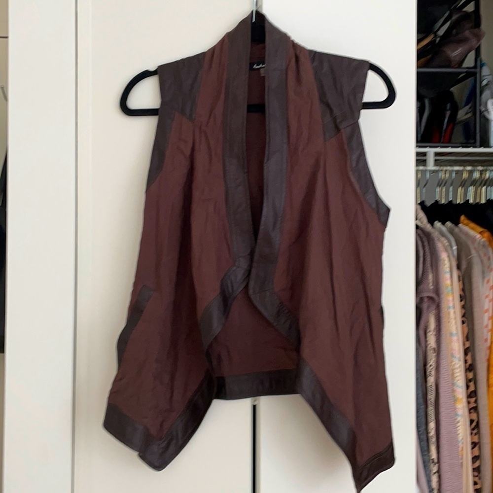 Brown Boho Vest​​​​​​​​​​​